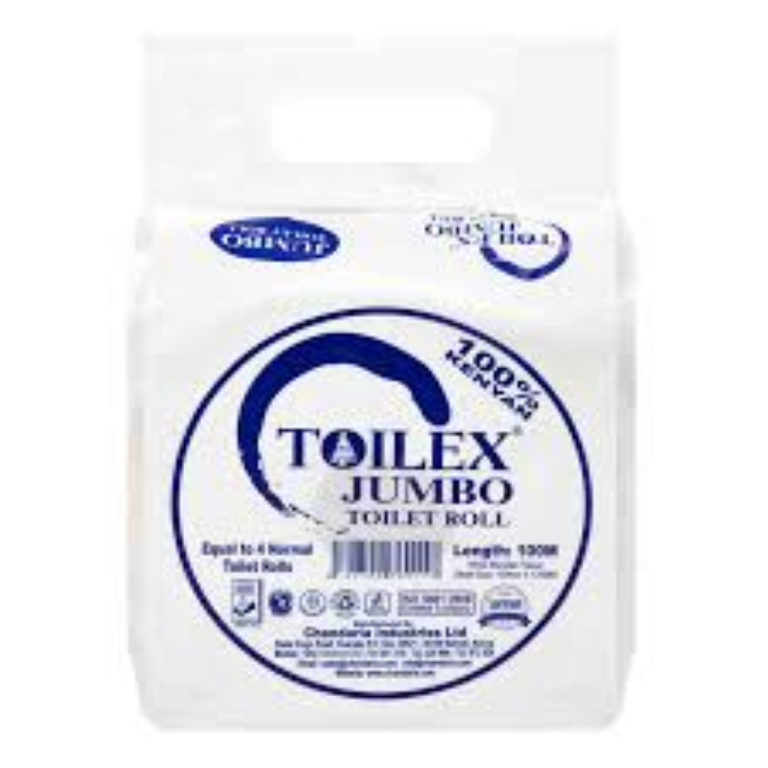 TOILEX JUMBO BATHROO WHITE JUNIOR 100MTS